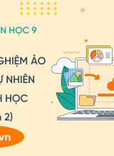Sử dụng thí nghiệm ảo Chọn lọc tự nhiên trong Sinh học (Kịch bản 2) - Tin học 9  -  Hoc10
